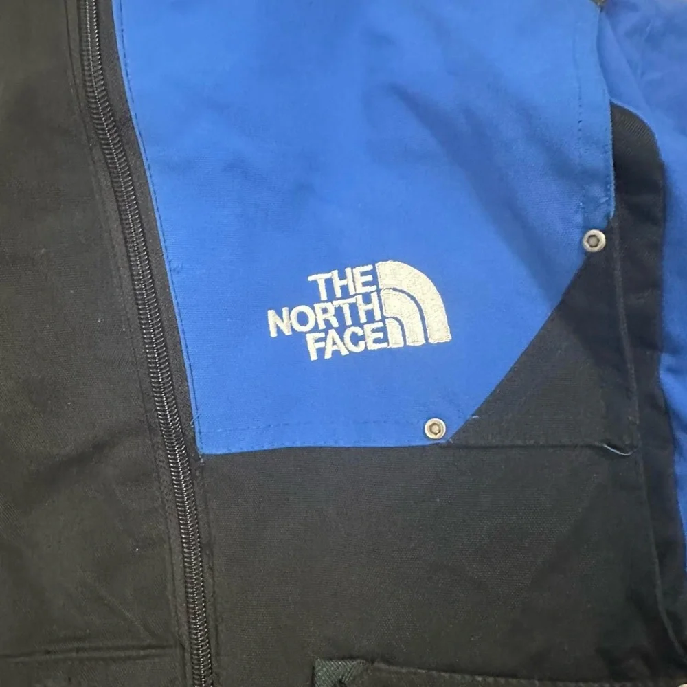 The North Face Men’s‎ Vintage Blue Black Steep Tech 800 Hooded Jacket Size 3XL
